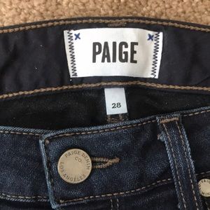Dark Wash Paige Jeans